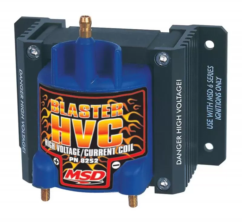 MSD Ignition Coil - Blaster HVC - Blue - 8252