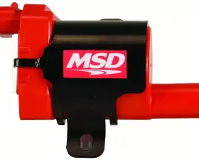 MSD Ignition Coil - GM LS Blaster Series - L-Series Truck Engine - Red