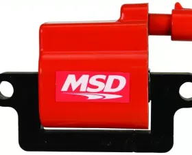 MSD Ignition Coil - GM LS Blaster Series - L-Series Truck Engine - Red
