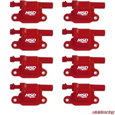 MSD DIS Direct Ignition System Kit - Red - 60151