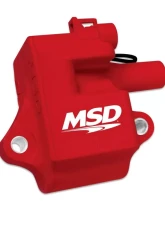 MSD Ignition Coil - Pro Power Series - GM LS1/LS6 Engines - Red                                     - 8285 - Image 2
