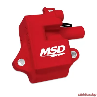 MSD Ignition Coil - Pro Power Series - GM LS1/LS6 Engines - Red - 8285