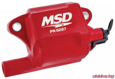 MSD Ignition Coil - Pro Power Series - GM LS2/LS7 Engines - Red - 8287