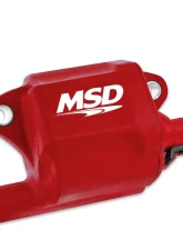 MSD Ignition Coil - Pro Power Series - GM LS2/LS7 Engines - Red                                     - 8287 - Image 2
