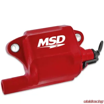MSD Ignition Coil - Pro Power Series - GM LS2/LS7 Engines - Red - 8287