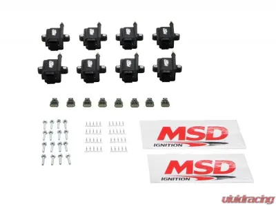 MSD Ignition Coil - Smart - 8-Pack - Black - 82893-8