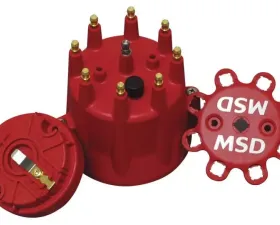 MSD Red Cap/Rotor Kit