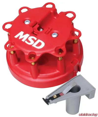 MSD Distributor Cap/Rotor Kit, Ford Duraspark - 8450