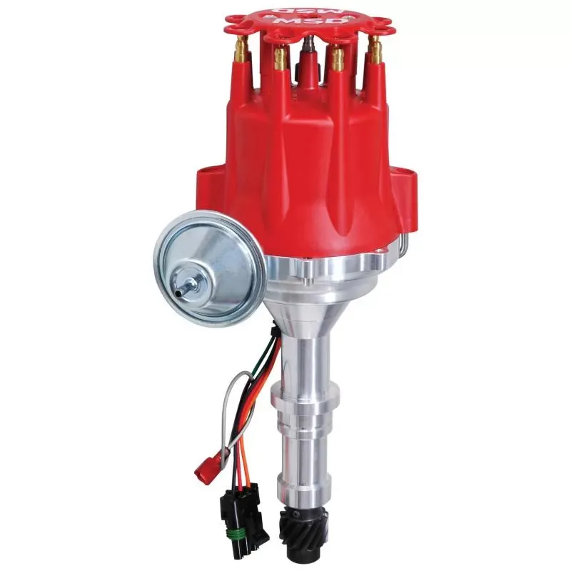 MSD Ready-To-Run Distributor - Buick 400-430-455 V8 - Red - 8552