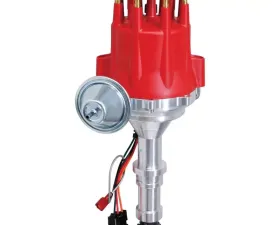 MSD Ready-To-Run Distributor - Buick 400-430-455 V8 - Red
