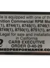 MSD RPM Modules - 5000 Series Kit - Even Increments - Marine                                     - 87456 - Image 4