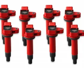 MSD Ignition Coil - Blaster Series - Toyota/Lexus V8 - 4.3L/4.7L - Red - 8-Pack