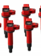 MSD Ignition Coil - Blaster Series - Toyota/Lexus V8 - 4.3L/4.7L - Red - 8-Pack                                     - 82218 - Image 4