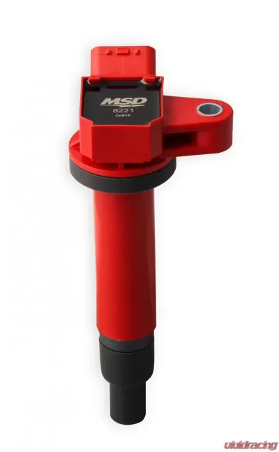 MSD Ignition Coil - Blaster Series - Toyota/Lexus V8 - 4.3L/4.7L - Red - 8221