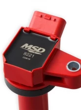 MSD Ignition Coil - Blaster Series - Toyota/Lexus V8 - 4.3L/4.7L - Red                                     - 8221 - Image 2