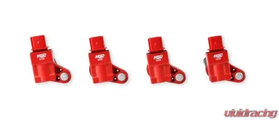 MSD Ignition Coil - Blaster Series - GM 4-Cyl Engines - Red - 4-Pack - 82384