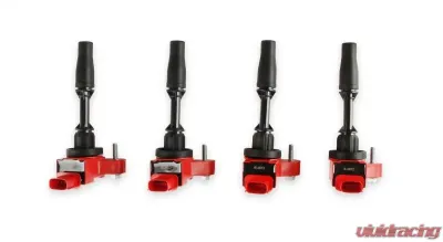 MSD Ignition Coil - Blaster Series - GM 4-Cyl Engines - Red - 4-Pack - 82384