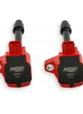 MSD Ignition Coil - Blaster Series - Honda 1.5L/2.0L/2.0L Turbo 4-cylinder - Red - 4-Pack                                     - 82494 - Image 7
