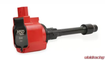 MSD Ignition Coil - Blaster Series - Honda 1.5L/2.0L/2.0L Turbo 4-cylinder - Red - 4-Pack - 82494