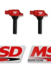 MSD Ignition Coil - Blaster Series - Red - 4-Pack                                     - 82544 - Image 6