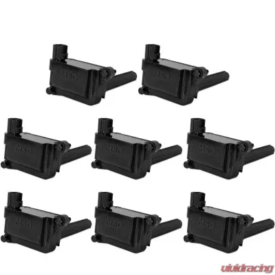 MSD Ignition Coil - Blaster - HEMI - Black - 8-Pack - 825583