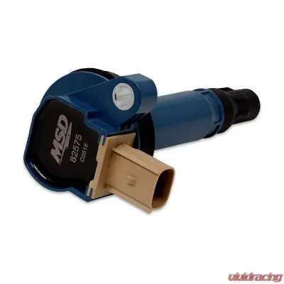 MSD Ignition Coil - Ford EcoBoost - 3.5L V6 - 3-Pin Connector - Blue - 82575
