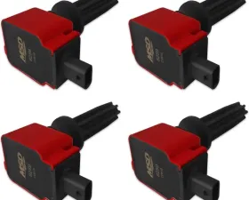 MSD Ignition Coil - Ford EcoBoost - 2.0L/2.3L L4 - Red - 4-Pack