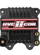 MSD Ignition Coil - HVC-2 Series - Black                                     - 82613 - Image 2