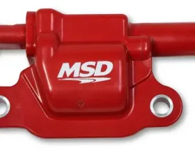 MSD Ignition Coil - GM Gen V Blaster Series - Gen V Direct Injected Engine - Red - Square
