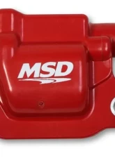 MSD Ignition Coil - GM Gen V Blaster Series - Gen V Direct Injected Engine - Red - 8-Pack - Square                                     - 82668 - Image 2