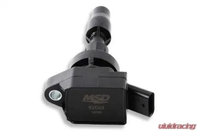 MSD Ignition Coil - Blaster Series - Fits Hyundai and KIA 1.6L Turbo - Black - 82693