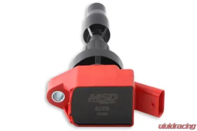 MSD Ignition Coil - Blaster Series - Fits Hyundai and KIA 1.6L Turbo - Red - 8269