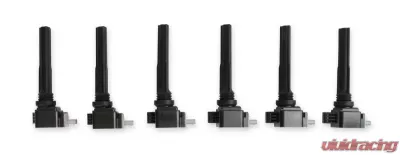 MSD Ignition Coil - Ford EcoBoost - 3.5L V6 - Black - 6-Pack - 827063