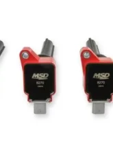 MSD Ignition Coil - Ford EcoBoost - 3.5L V6 - Red - 6-Pack                                     - 82706 - Image 7
