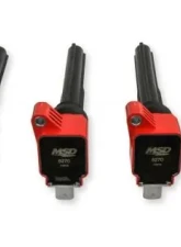 MSD Ignition Coil - Ford EcoBoost - 3.5L V6 - Red - 6-Pack                                     - 82706 - Image 2