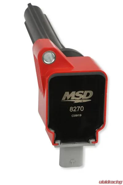 MSD Ignition Coil - Ford EcoBoost - 3.5L V6 - Red - 6-Pack - 82706