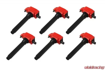 MSD Ignition Coil - Blaster - Chrysler V6 - Red - 6-Pack - 82736