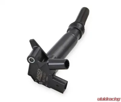 MSD Ignition Coil - Blaster - Ford F-Series 6.2L - Black - Driver Side - 82743D
