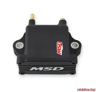 MSD Ignition Coil - High Output - Black - 8-Pack - 828038