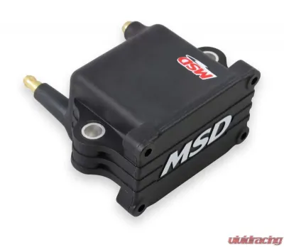 MSD Ignition Coil - High Output - Black - 8-Pack - 828038