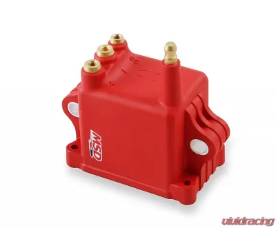 MSD Ignition Coil - High Output - 8-Pack - Red - 82808