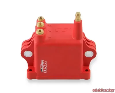 MSD Ignition Coil - High Output - 8-Pack - Red - 82808