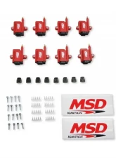 MSD Ignition Coil - Smart - 8-Pack - Red                                     - 8289-8 - Image 2