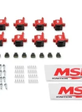 MSD Ignition Coil - Smart - 8-Pack - Red                                     - 8289-8 - Image 3