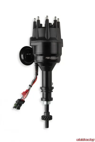 MSD Black Distributor, Ford, 351C-460, Ready-to-Run, Steel Gear - 835031