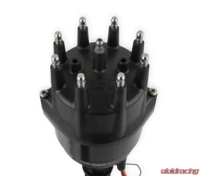 MSD Ready-to-Run Black Marine Distributor Ford 351C-460, Steel Gear - 835071