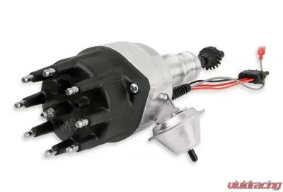 MSD Distributor, Ford 289/302, Ready-to-Run, Black Cap, Steel Gear - 835251