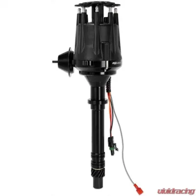 MSD Black Chevy V8 w/Internal Module Distributor - 83603