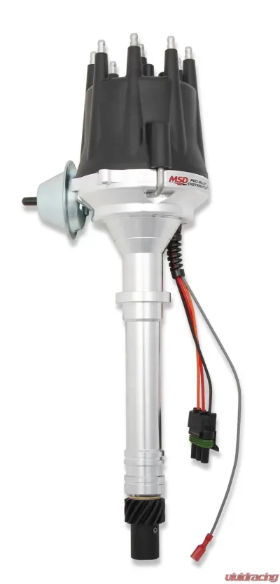 MSD Chevy V8 w/Internal Module Distributor and Black Cap - 83605