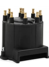 MSD Black Distributor Cap, GM HEI, Late Model, Ext Coil                                     - 84263 - Image 2